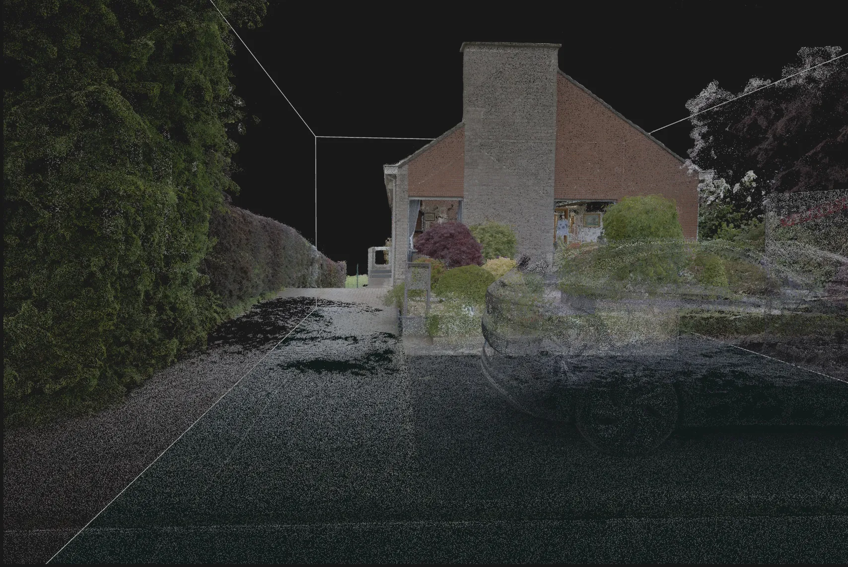 Nauwkeurige 3D Point Cloud